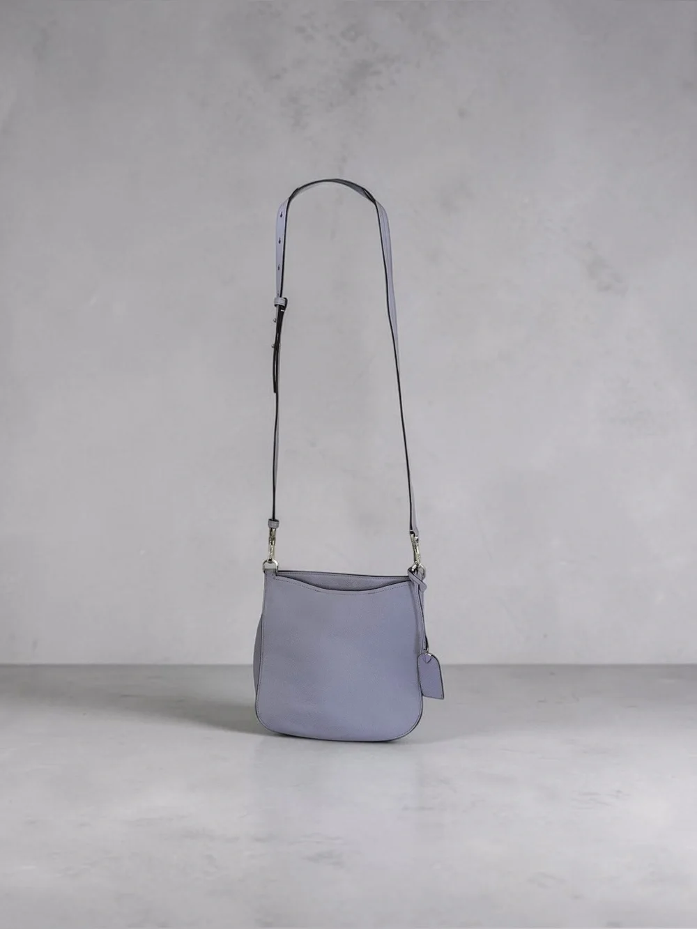 Kate Spade Margaux Crossbody Bag Frozen Lilac Purple Textured Leather